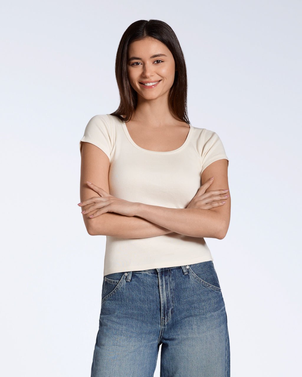 Scoop Neck Organic T-Shirt - Bascora