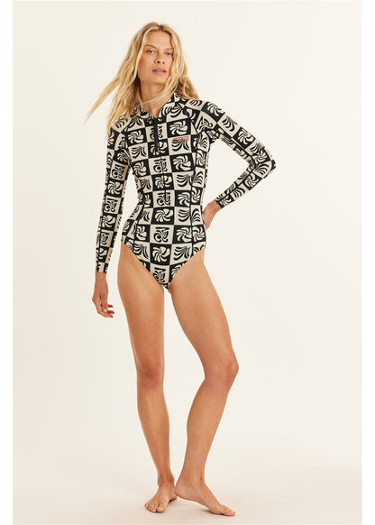 Sisstr Summer Seas L/S Cheeky 1mm Wetsuit BCS - Bascora