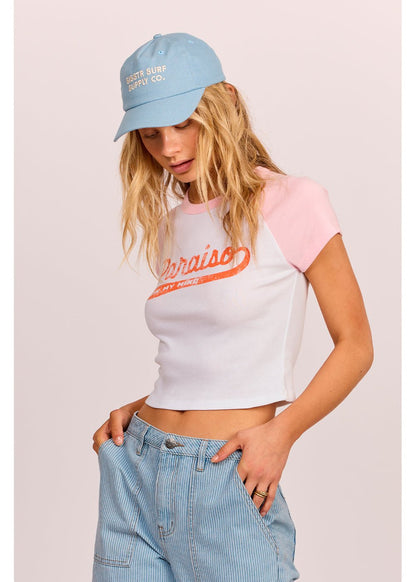 Sisstr Yours Truly Denim Cap - Bascora