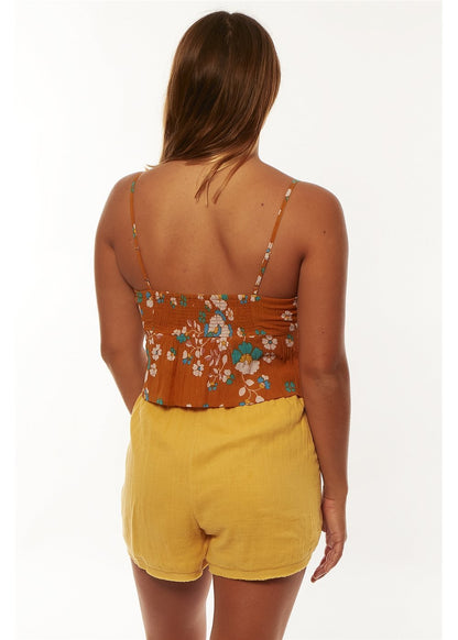Sisstrevolution Carmel Woven Top - Bascora