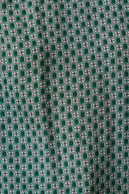 Sorrel Flower Tile Print Midi Dress | Louche