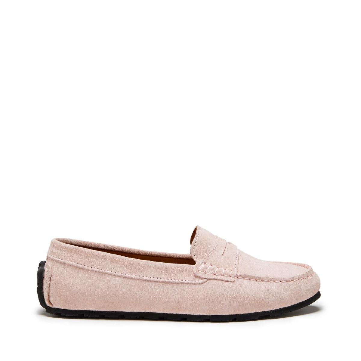 Hugs & Co. Women's Ice Pink Suede TS1 Penny Loafers
