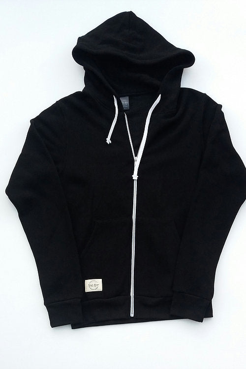 Sudadera con capucha unisex de bambú - Negro