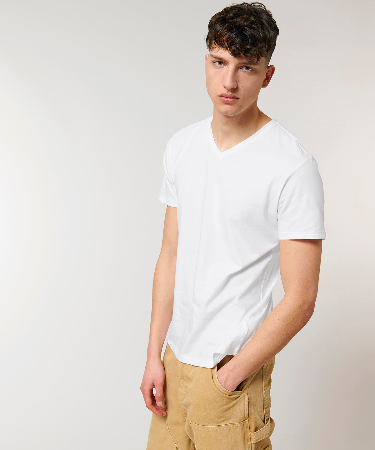 Organic V-Neck T-Shirt for Everyday Wear