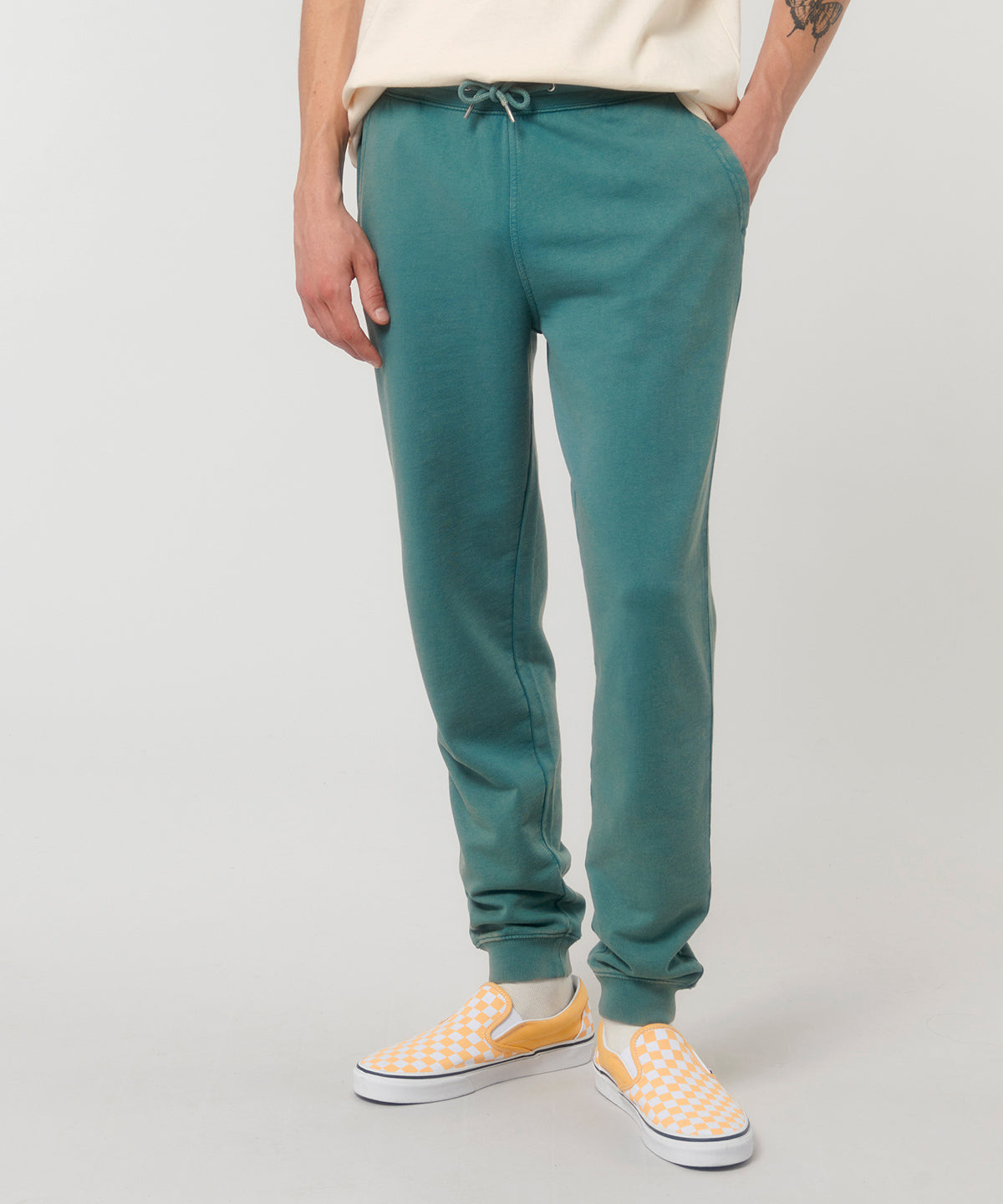 Earth Wardrobe Organic Cotton Vintage Jogger Pants: Unisex