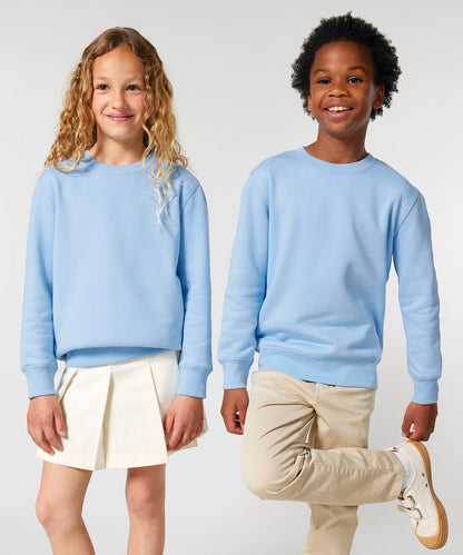 Sudadera orgánica con cuello redondo para niños