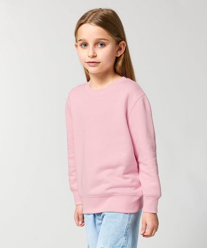 Sudadera orgánica con cuello redondo para niños