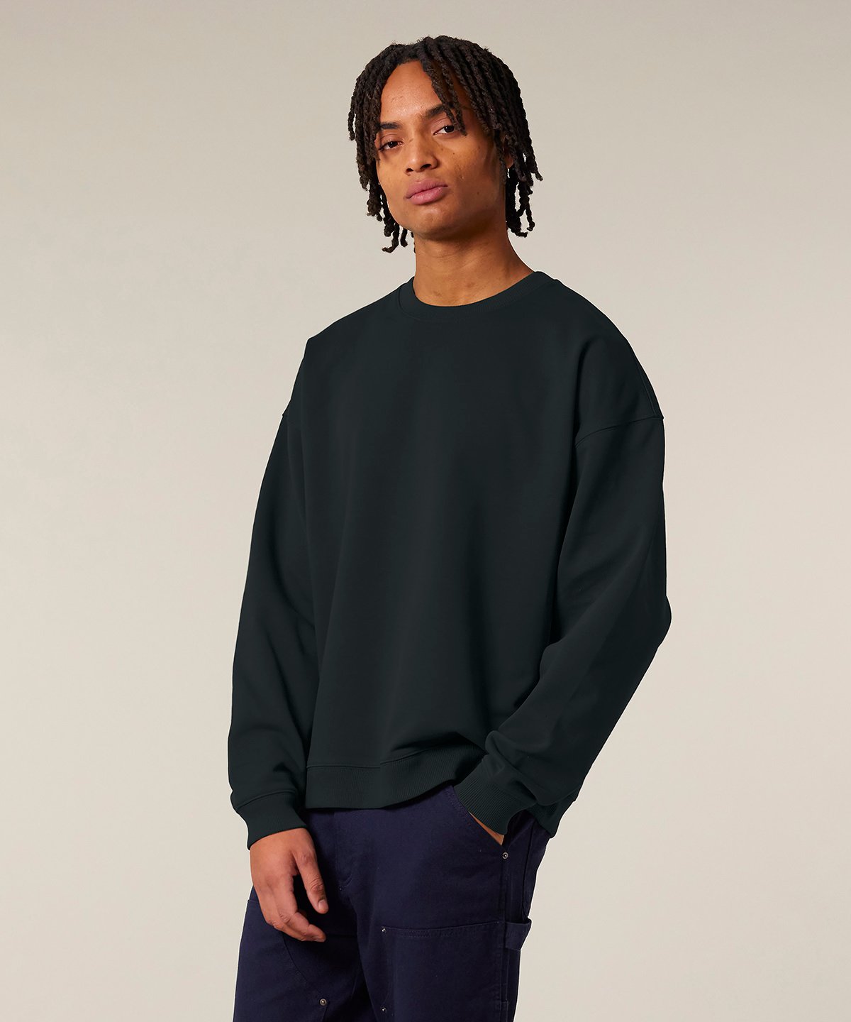 Sudadera oversized gruesa orgánica — Unisex