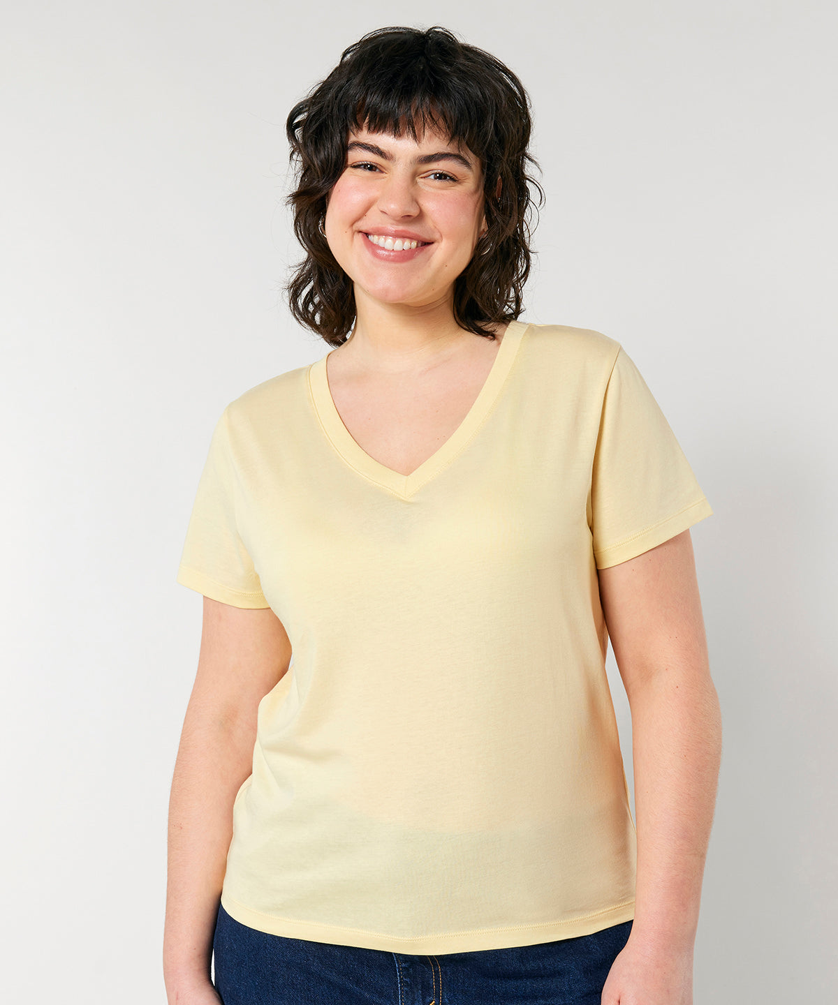Organic Colours V-Neck T-Shirt for Women