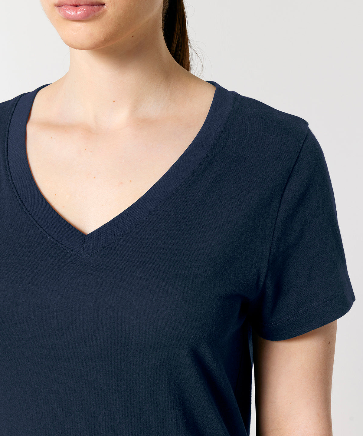 Organic Colours V-Neck T-Shirt for Women
