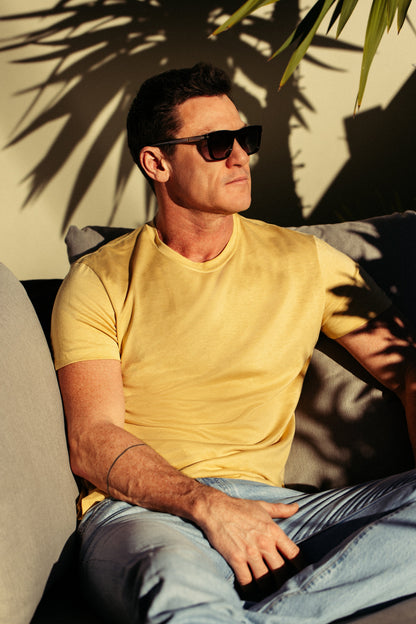 The Actor T-Shirt – Sand - Bascora
