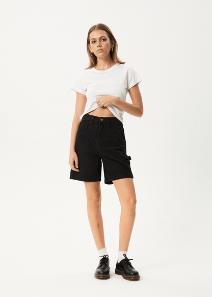 Afends Emilie Denim Workwear Short