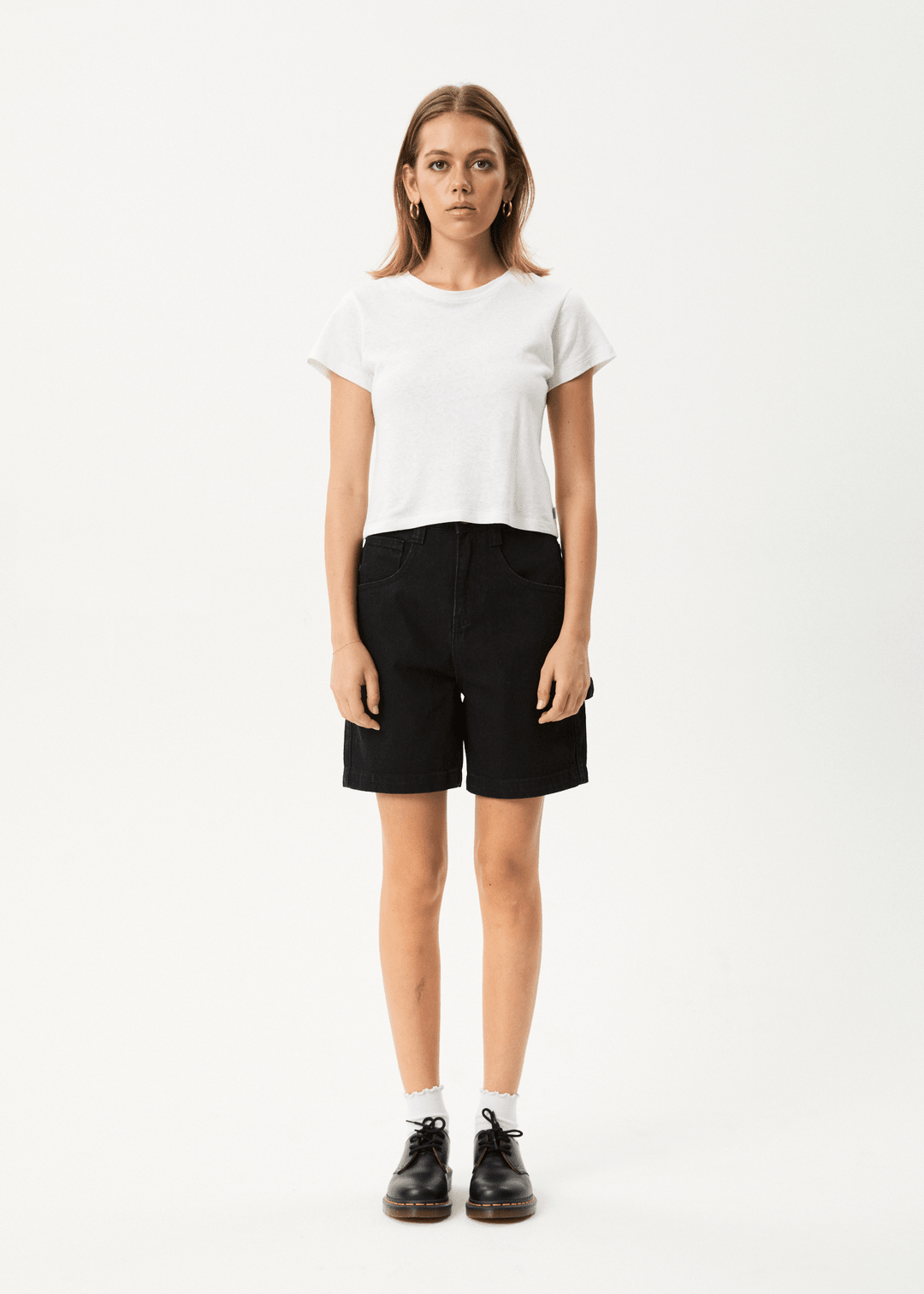 Afends Emilie Denim Workwear Short