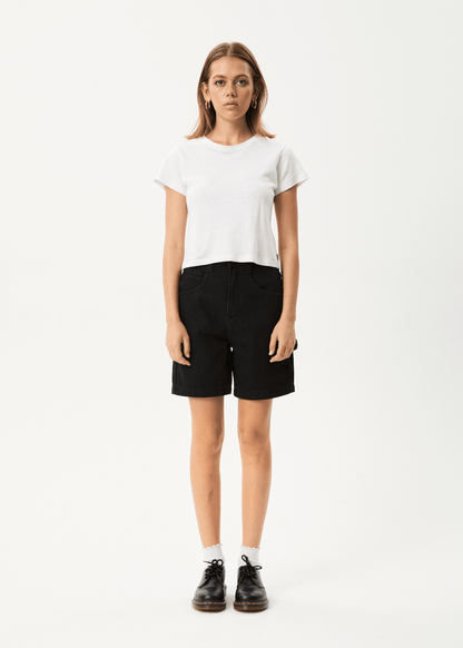 Afends Emilie Denim Workwear Short