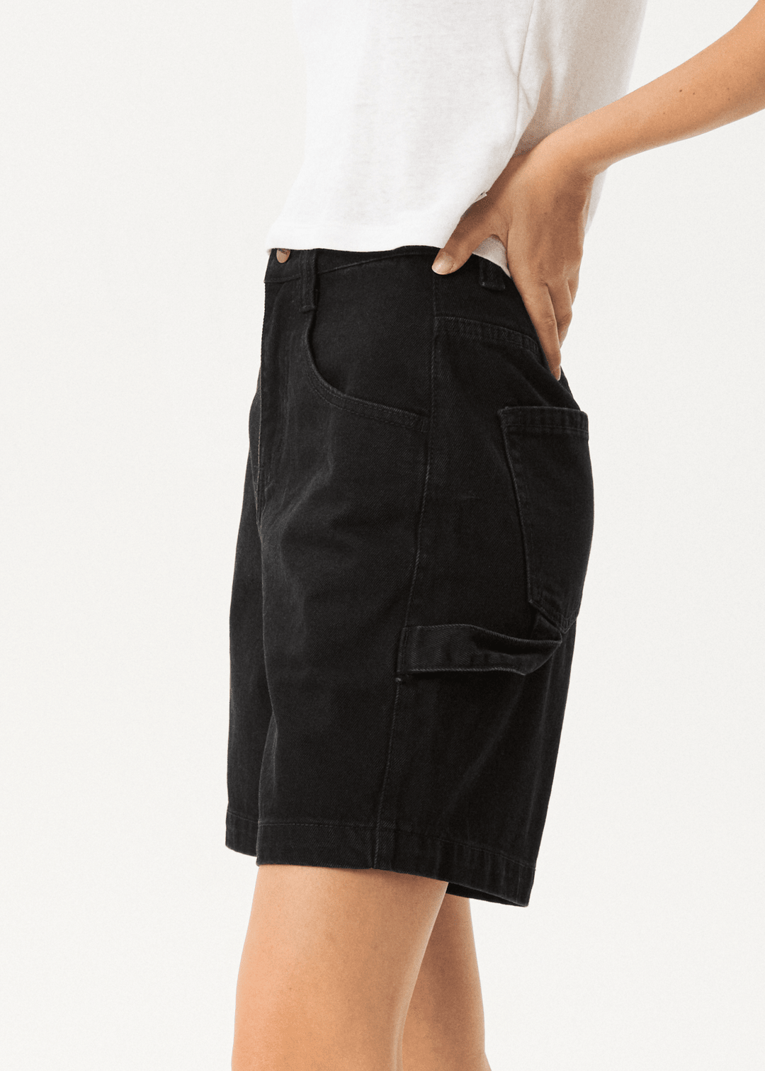 Afends Emilie Denim Workwear Short