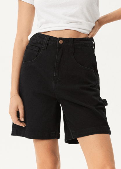 Afends Emilie Denim Workwear Short