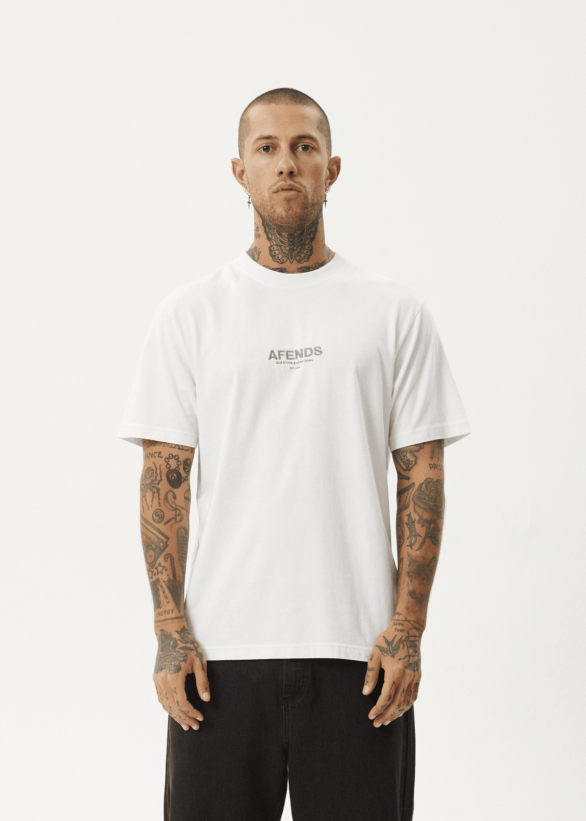 The AFENDS Vinyl Retro T-shirt - Bascora