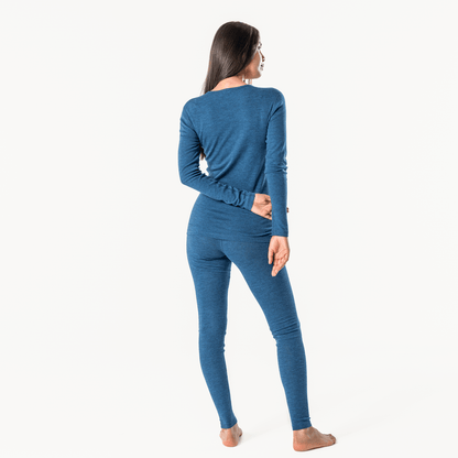 The Base Layer – Organic Wool & Cotton Leggings - Bascora