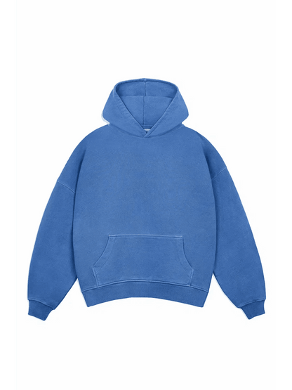 The Blue Positano Heavyweight Hoodie - Bascora