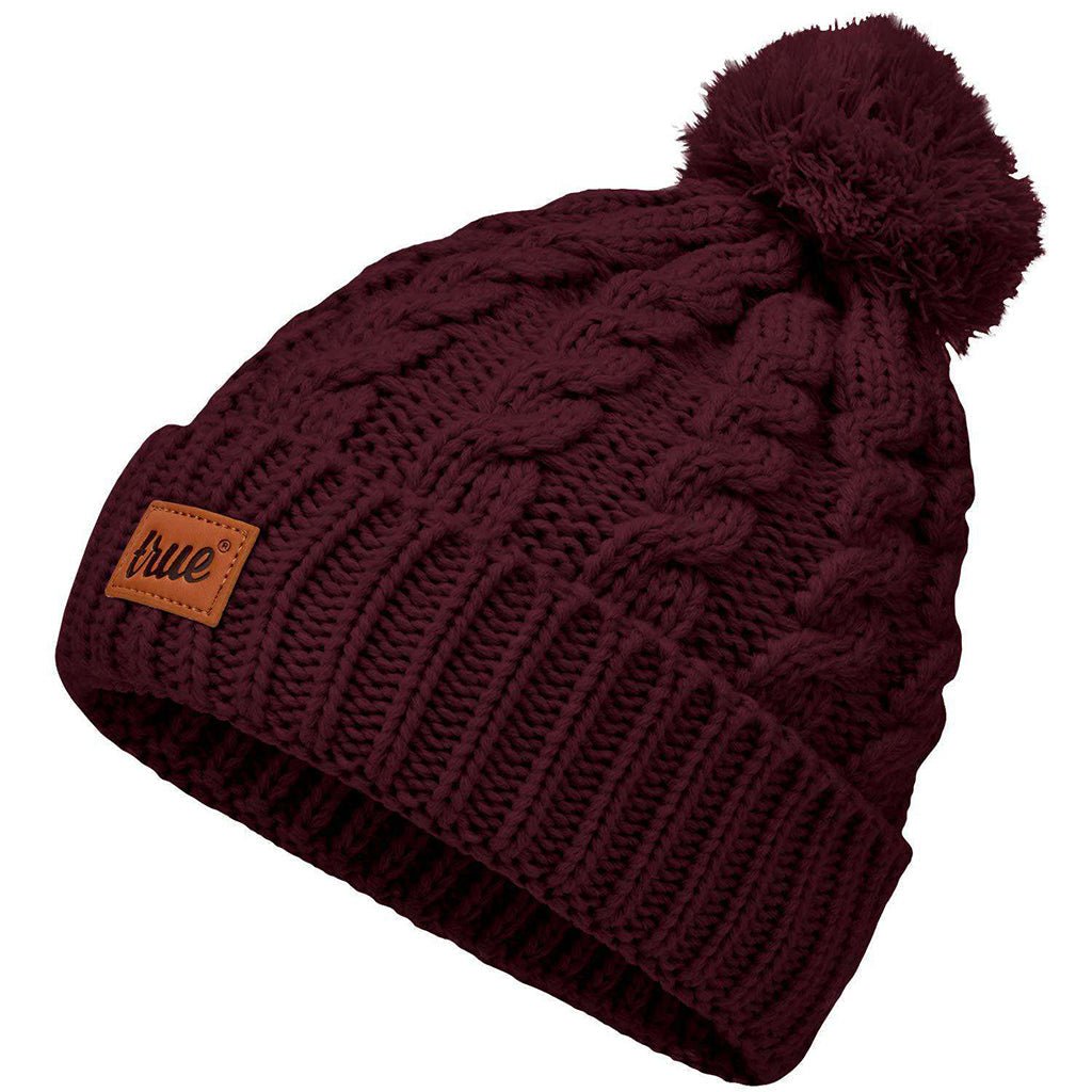 Bobble Beanie Hat – Knit Winter Hat