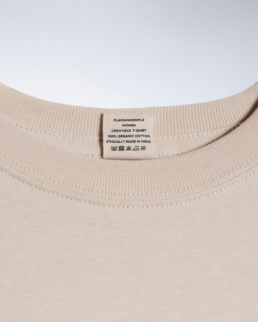 The Crew Neck Tee – Organic Cotton - Bascora