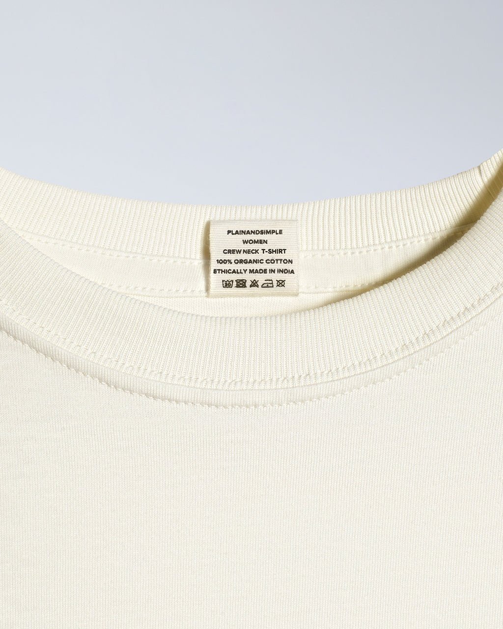 The Crew Neck Tee – Organic Cotton - Bascora
