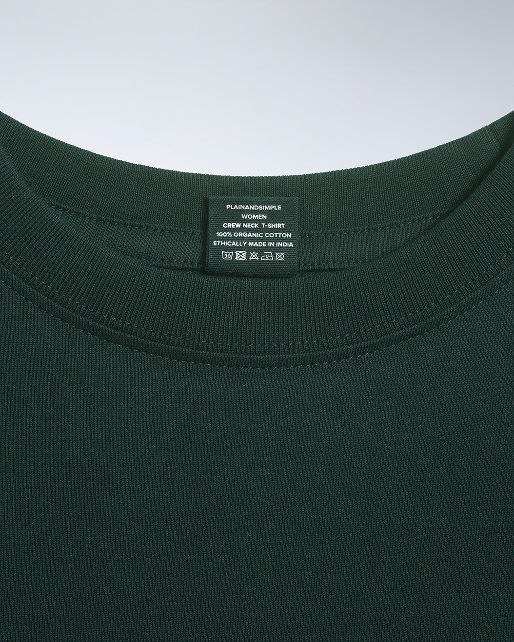 The Crew Neck Tee – Organic Cotton - Bascora