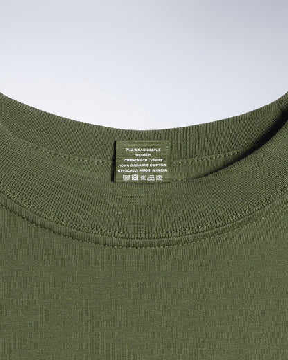 The Crew Neck Tee – Organic Cotton - Bascora