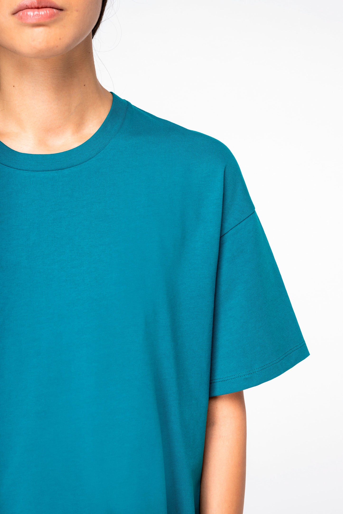 The Dropped Shoulder Tee – Unisex Organic Cotton - Bascora
