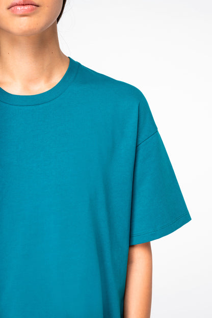 The Dropped Shoulder Tee – Unisex Organic Cotton - Bascora