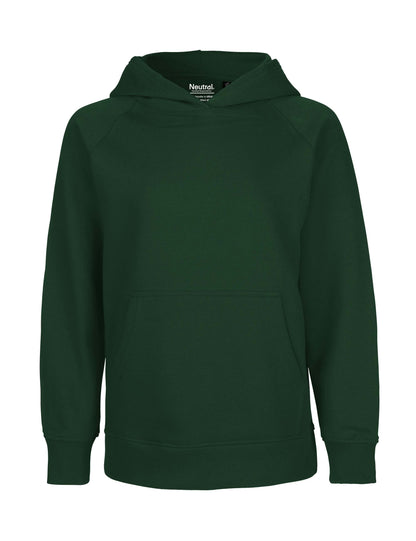 dark green Fairtrade Organic Kids Hoodie – Sustainable Kids Hoodie