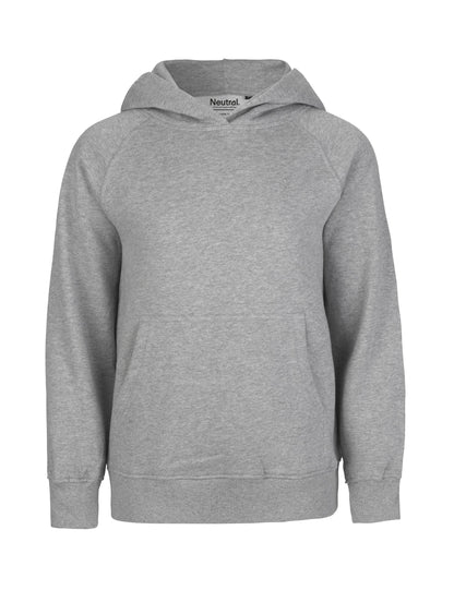 grey Fairtrade Organic Kids Hoodie – Sustainable Kids Hoodie