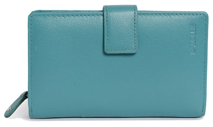 The Holly RFID Leather Wallet by Saddler - Bascora