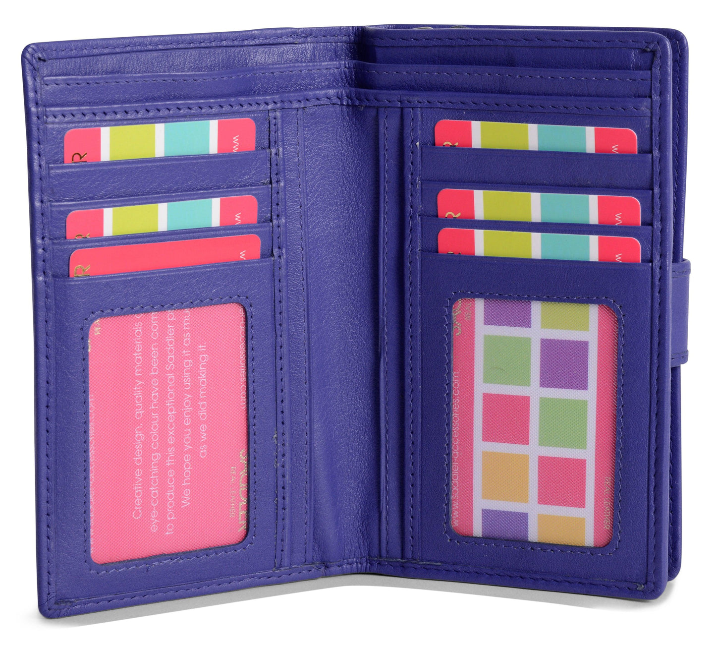 The Holly RFID Leather Wallet by Saddler - Bascora