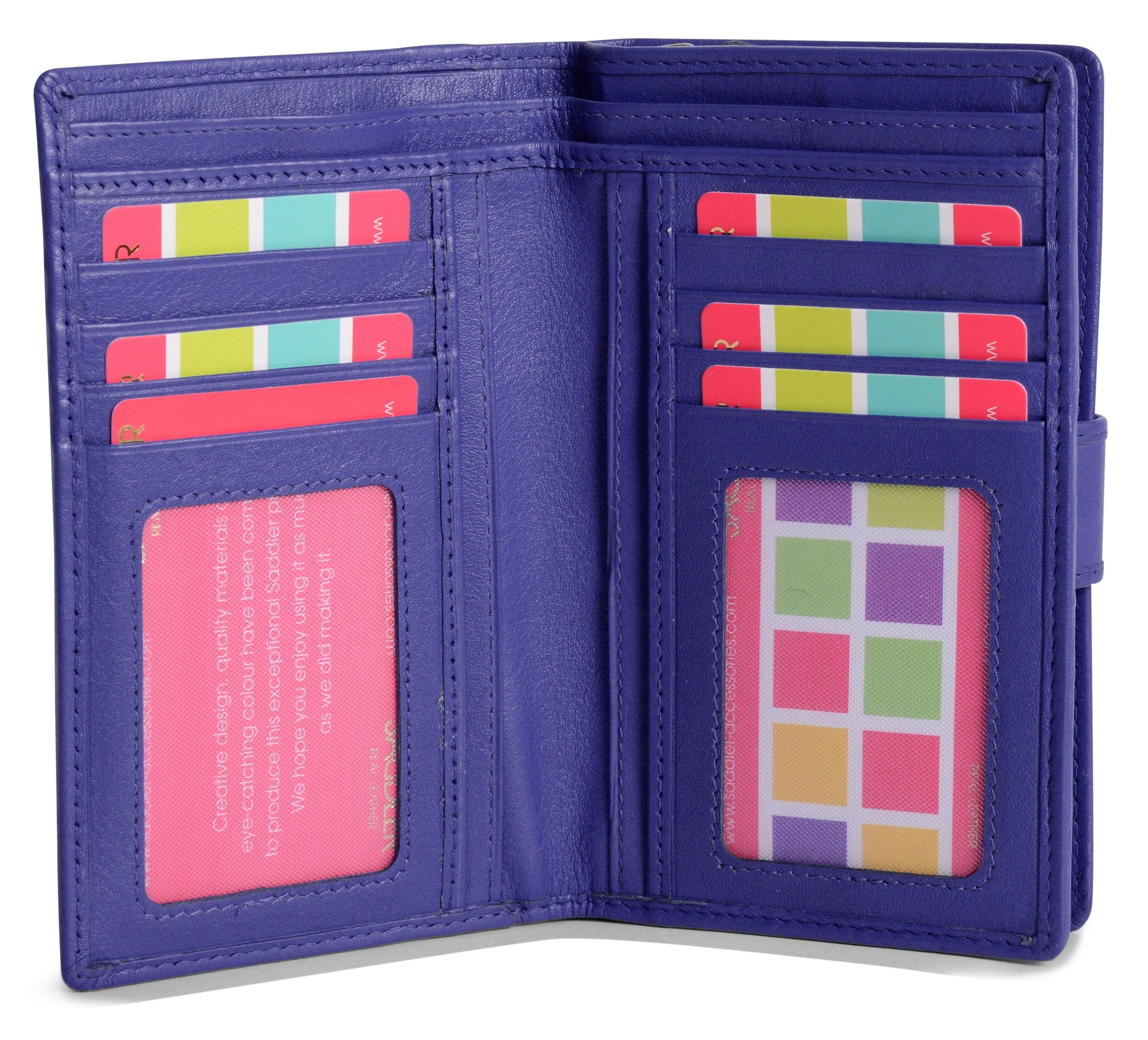 The Holly RFID Leather Wallet by Saddler - Bascora