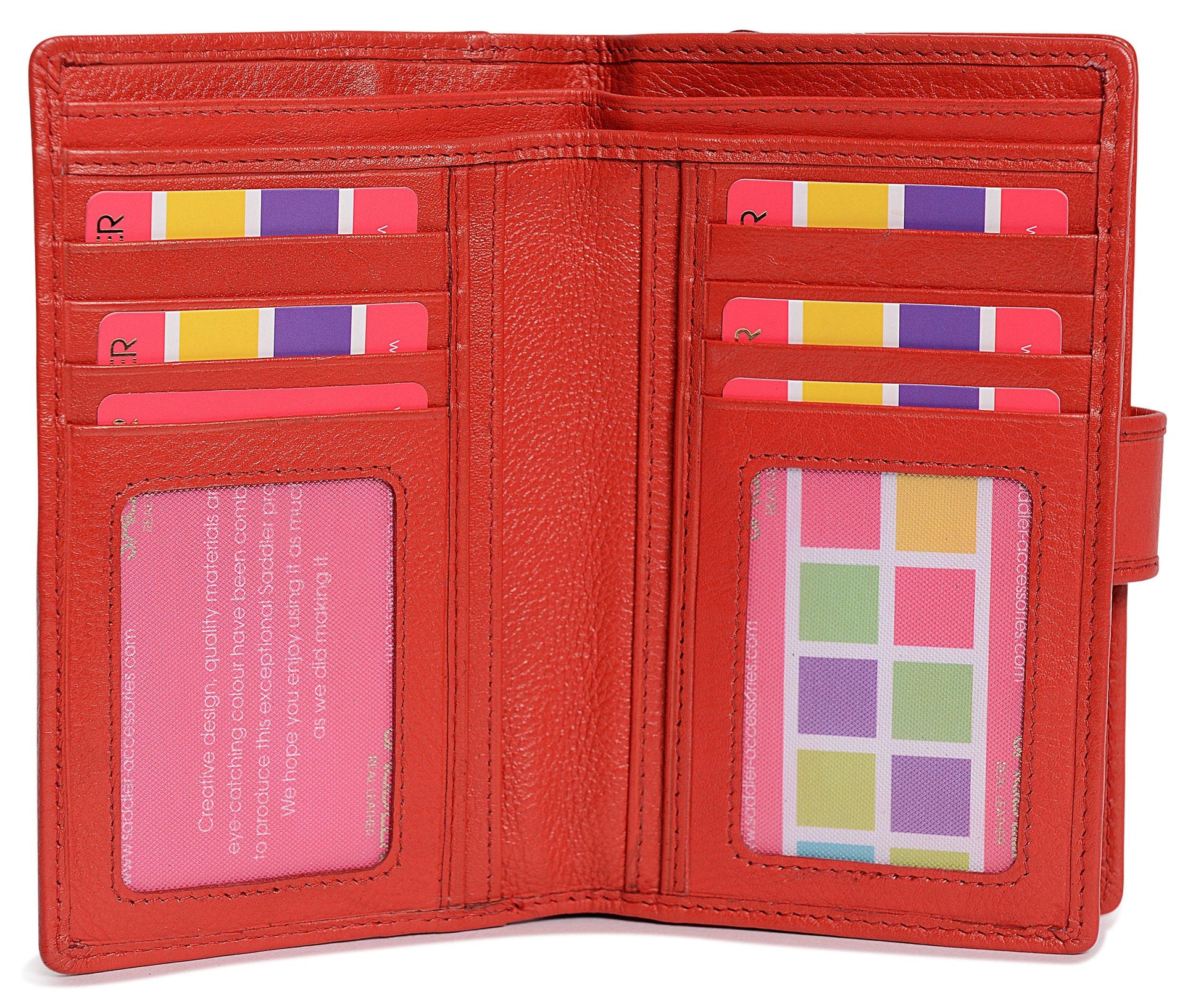 The Holly RFID Leather Wallet by Saddler - Bascora
