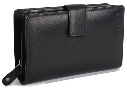 The Holly RFID Leather Wallet by Saddler - Bascora