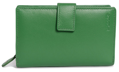 The Holly RFID Leather Wallet by Saddler - Bascora