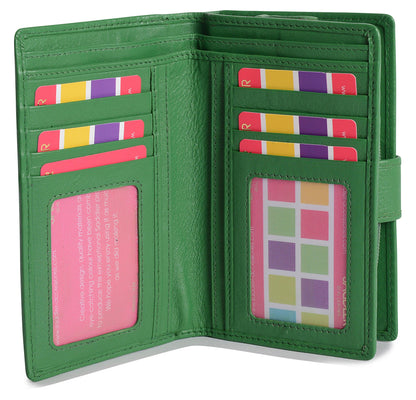 The Holly RFID Leather Wallet by Saddler - Bascora