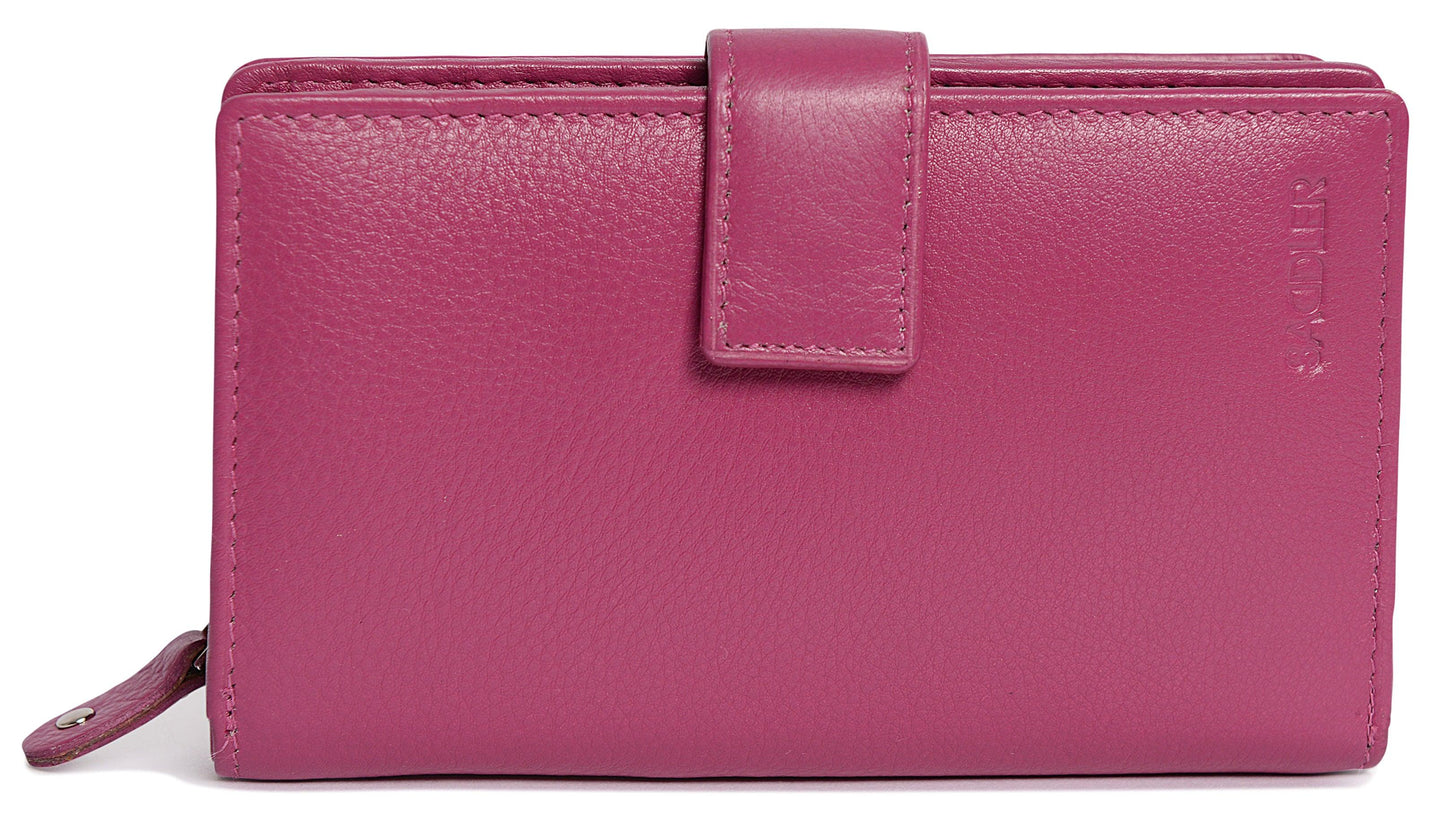 The Holly RFID Leather Wallet by Saddler - Bascora
