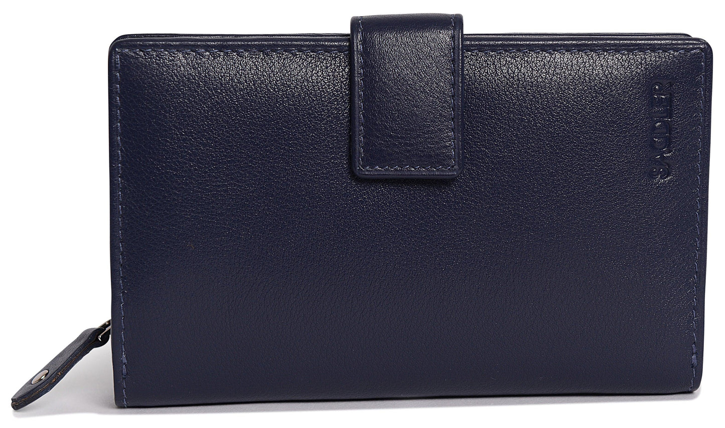 The Holly RFID Leather Wallet by Saddler - Bascora