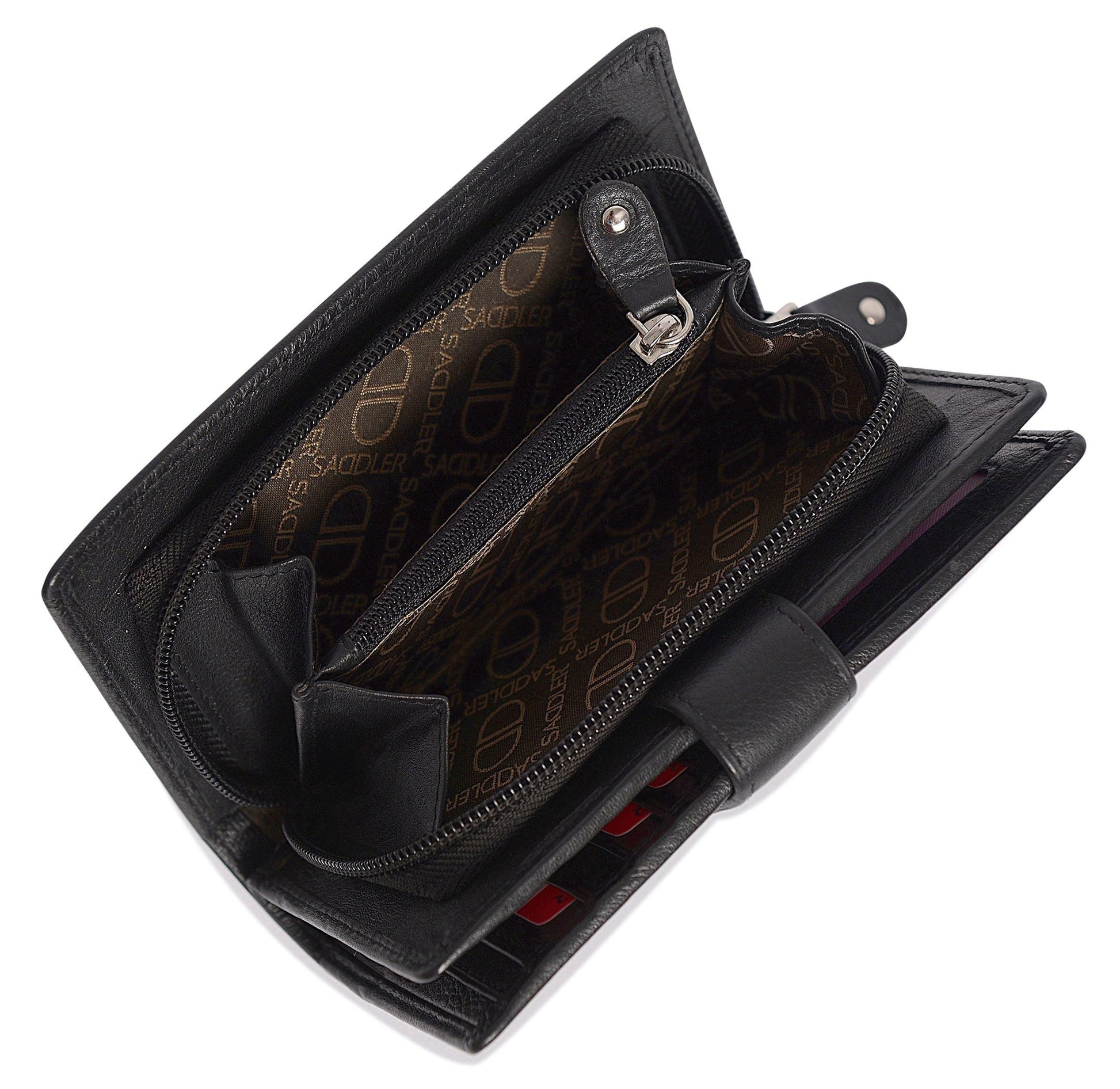 The Holly RFID Leather Wallet by Saddler - Bascora