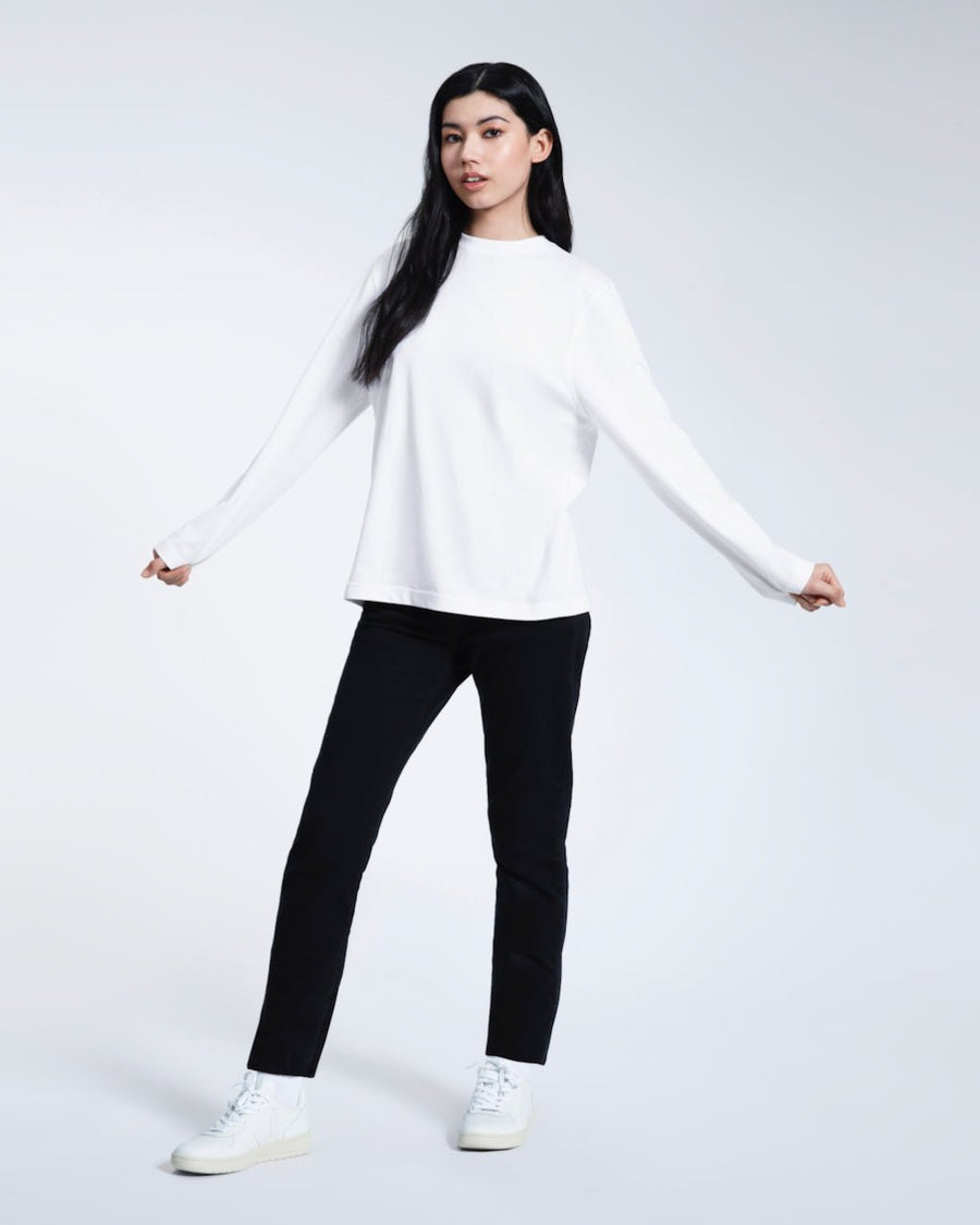 The Long Sleeve Tee – Organic Cotton - Bascora