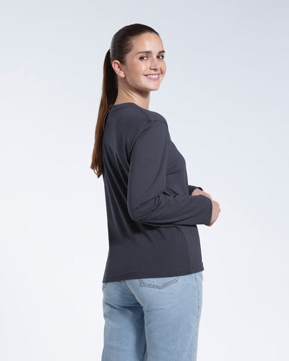 The Long Sleeve Tee – Organic Cotton - Bascora