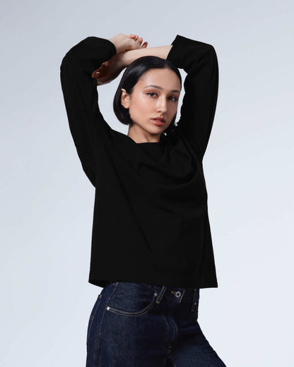 The Long Sleeve Tee – Organic Cotton - Bascora