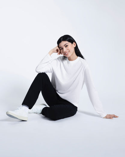 The Long Sleeve Tee – Organic Cotton - Bascora