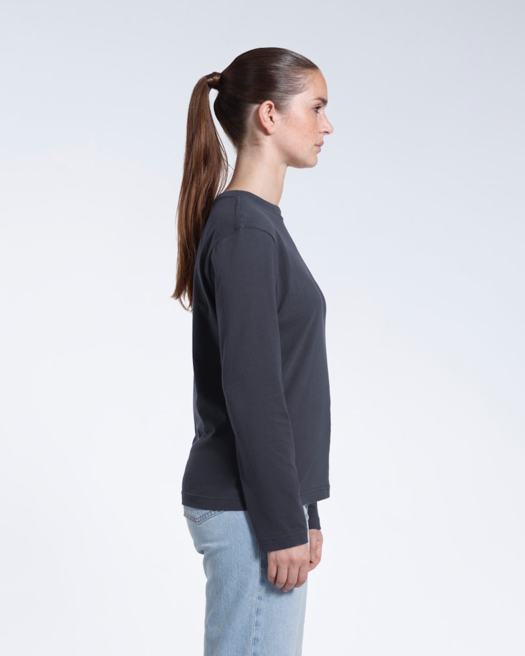 The Long Sleeve Tee – Organic Cotton - Bascora