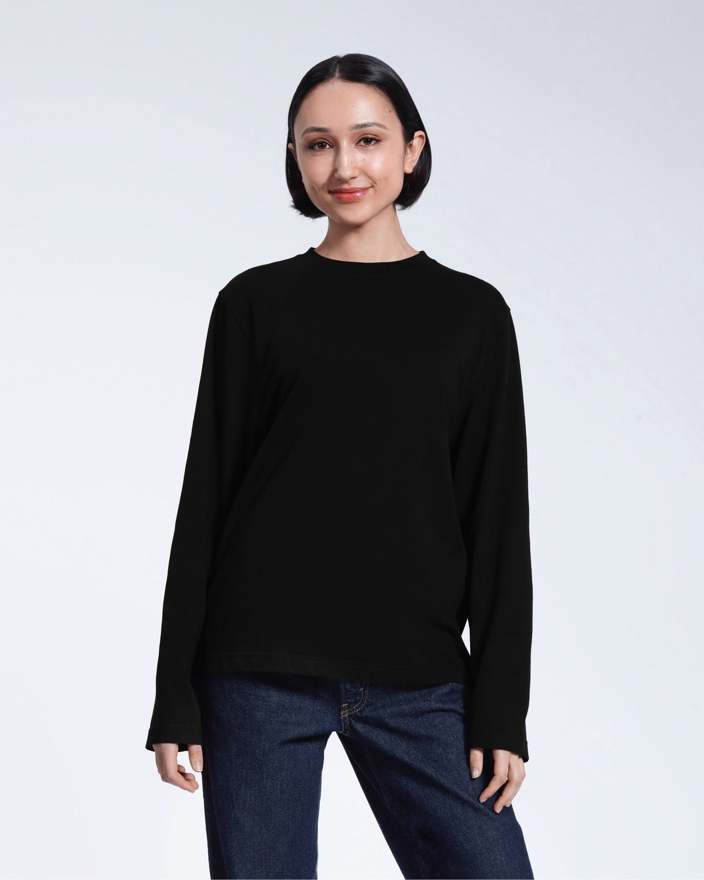 The Long Sleeve Tee – Organic Cotton - Bascora