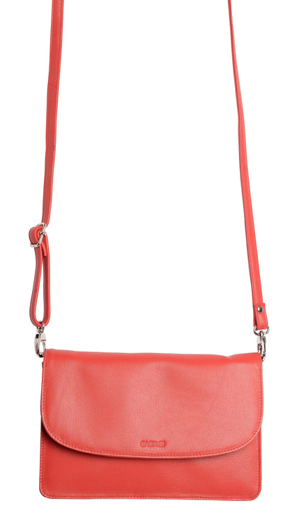 The Olivia Leather Crossbody Bag - Bascora