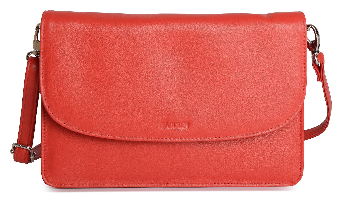 The Olivia Leather Crossbody Bag - Bascora